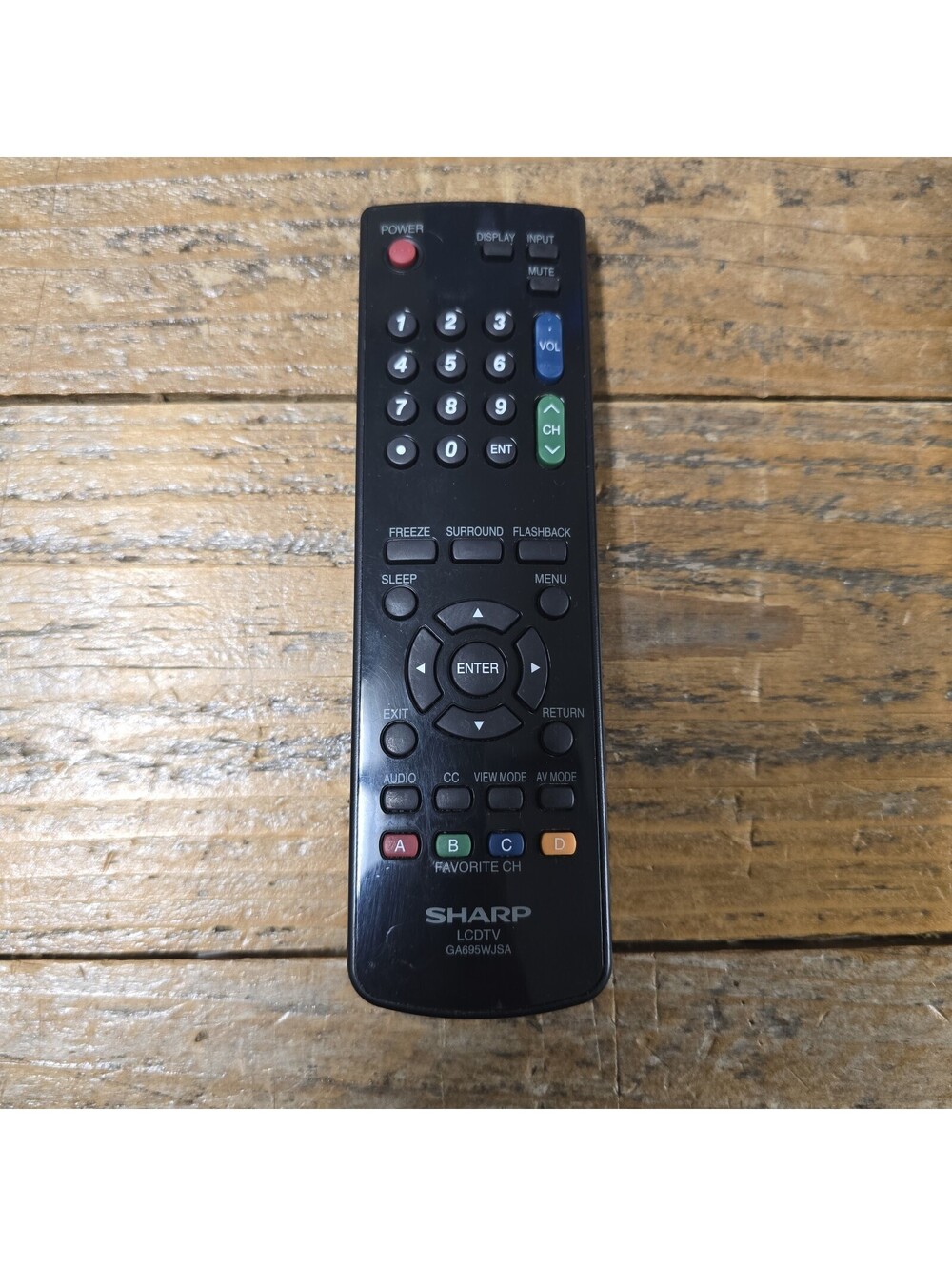 GA695WJSA Replace Remote Control fit For Sharp LCD TV LC-42LE620UT LC-55LE620UT